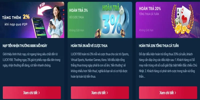 Khuyến mãi đặc biệt theo sự kiện thể thao lớn
